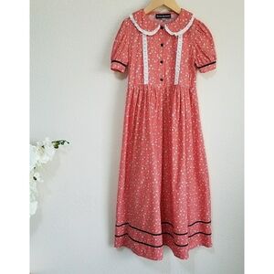 Scarlet Darkness Girl's Floral Dress